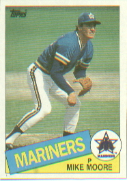 1985 Topps Baseball Cards      373     Mike Moore